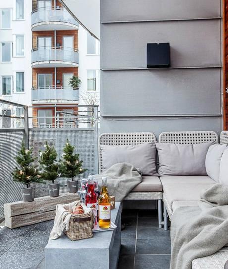 Madera de aspecto envejecido en estilo nórdico