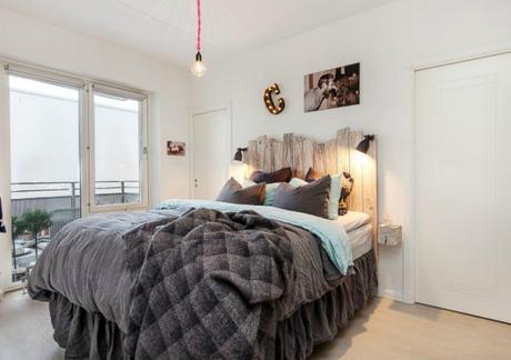 Madera de aspecto envejecido en estilo nórdico