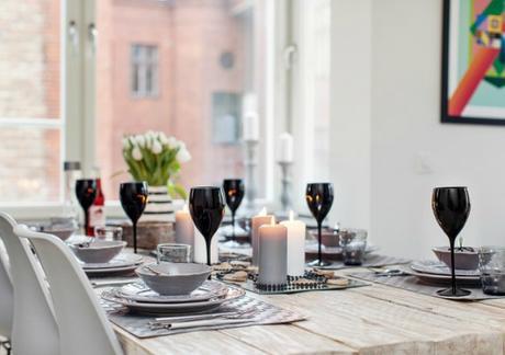 Madera de aspecto envejecido en estilo nórdico