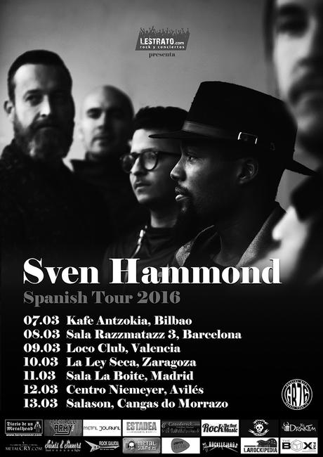 Concierto de Sven Hammond en España