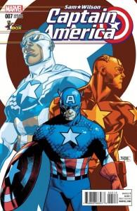 Portada alternativa de Mahmud Asrar para Captain America: Sam Wilson Nº 7