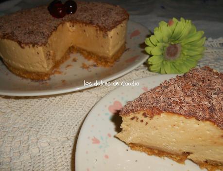 Cheesecake de lúcuma