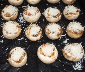 Champiñones rellenos de gambas champi2