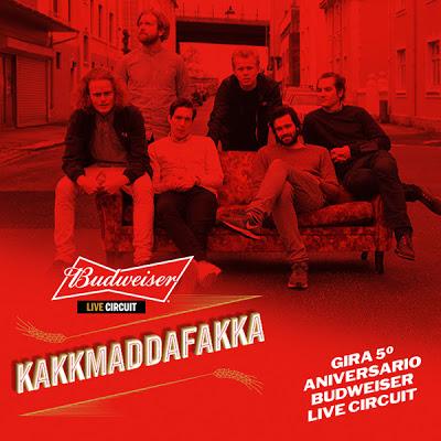 Budweiser Live Circuit Cumple 5 Años y lo Celebra con KAKKAMADDAFAKKA