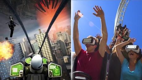 Samsung y Six Flags llevan la realidad virtual a las montañas rusas