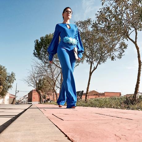 KLEIN BLUE JUMPSUIT