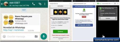 Los emojis de WhatsApp son una nueva forma de estafa