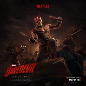 Daredevil se enfrenta a La Mano en un nuevo póster de la 2ª temporada de la serie