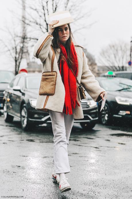 PFW-Paris_Fashion_Week_Fall_2016-Street_Style-Collage_Vintage-White_Jeans-SHearling_COat-5