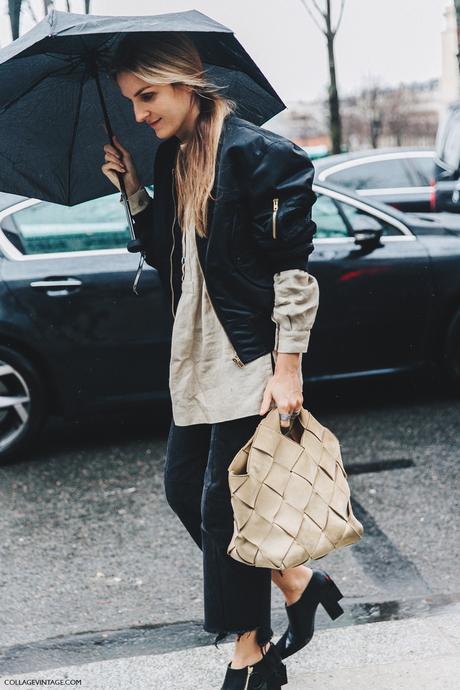 PFW-Paris_Fashion_Week_Fall_2016-Street_Style-Collage_Vintage-Gaia_Reposi-Vetements-Bomber_Jeans-Loewe_Bag-3