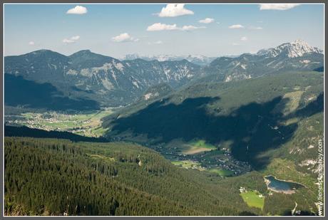 Vistas desde telecabina de Gosausee (Austria)