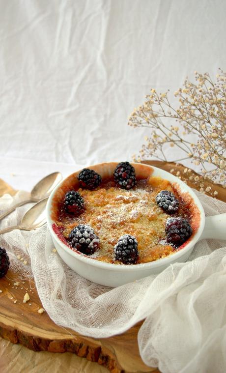 Crumble de manzanas, lichis y moras, tras los pasos de Ching-He Huang