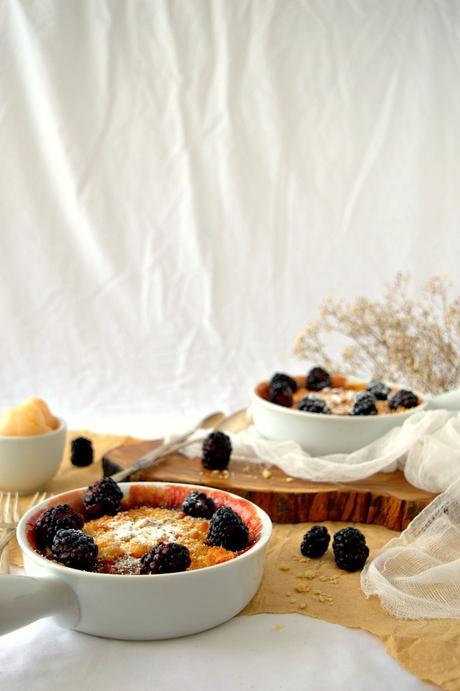 Crumble de manzanas, lichis y moras, tras los pasos de Ching-He Huang