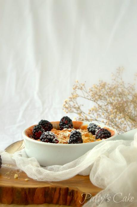 Crumble de manzanas, lichis y moras, tras los pasos de Ching-He Huang