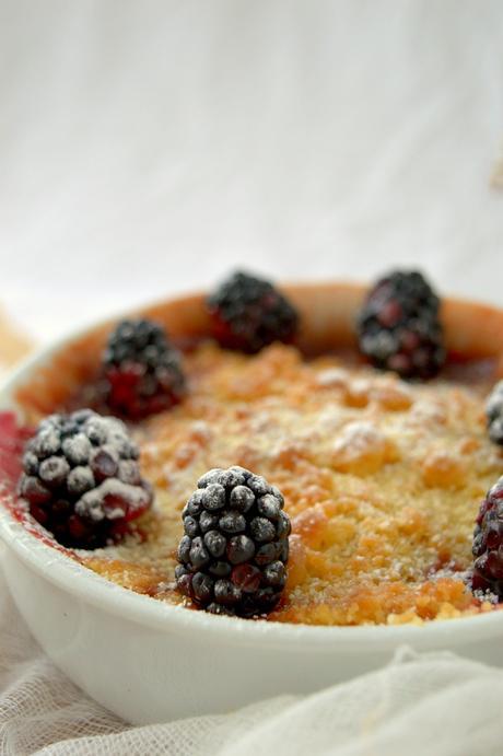 Crumble de manzanas, lichis y moras, tras los pasos de Ching-He Huang