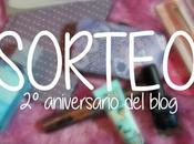 Sorteo aniversario blog