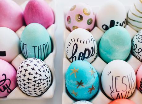 9 DIY para decorar huevos de Pascua