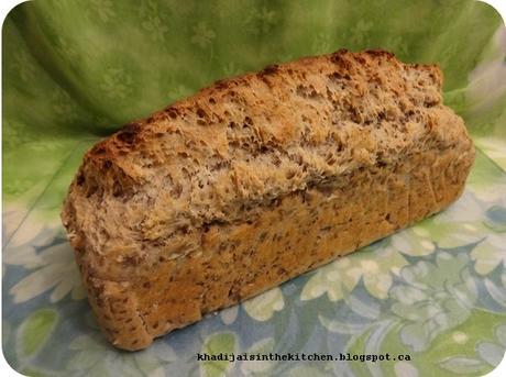 PAIN DE LA SEMAINE: PAIN AUX GRAINES DE LIN (prêt en une heure) / BREAD OF THE WEEK: FLAXSEED BREAD (ready in one hour) / PAN DE LA SEMANA: PAN CON SEMILLAS DE LINO (listo en una hora)/( خبز الاسبوع: خبز بذور الكتان (جاهز خلال ساعة من الزمن