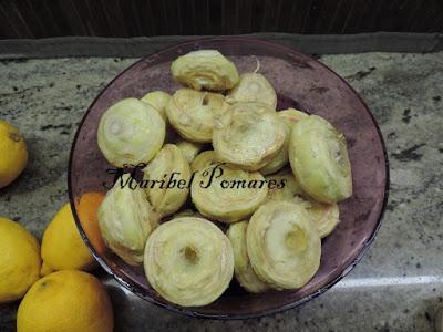 Ensalada de alcachofas.