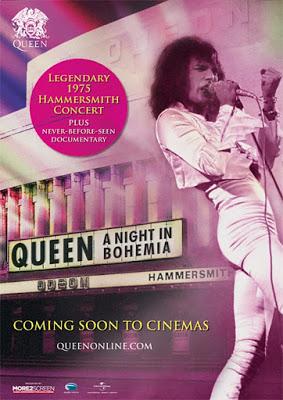 Llega a los cines españoles el concierto de Queen en 1975 en el Hammersmith Odeon de Londres