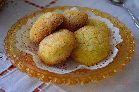 Galletas de yema aromáticas