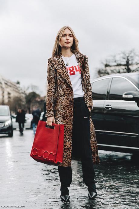 PFW-Paris_Fashion_Week_Fall_2016-Street_Style-Collage_Vintage-Leopard_Coat-Gucci_Bag-Red-7