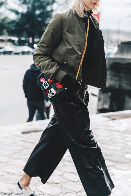PFW-Paris_Fashion_Week_Fall_2016-Street_Style-Collage_Vintage-Bomber-Leather_Trousers-