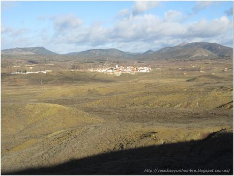 Santo Domingo de Moya desde la cuesta