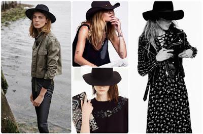 LOOKS CON SOMBRERO CELEBRTIES