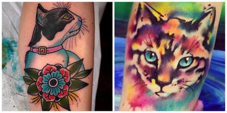 Tatuajes de Gatos y como cuidarlas !