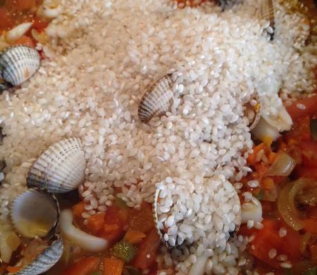 QueComemosHoy, ComoSeHIzo, PasoAPaso, ParaChuparseLosDedos, Arroz, Paella, Paella Marinera, Paella SoloYo, Mejillones Al Vapor, Berberechos Al Ajillo, Fresas Y Kiwis, Blog de Cocina, Solo YO, Blog Solo Yo, Churros y Porras