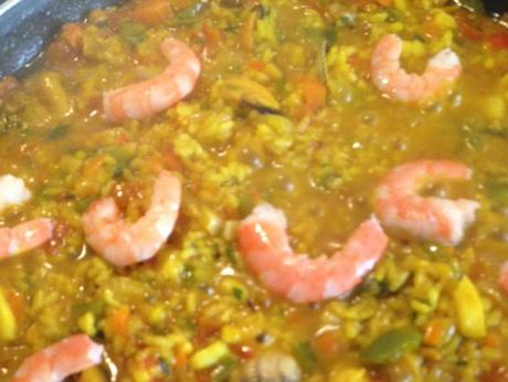 QueComemosHoy, ComoSeHIzo, PasoAPaso, ParaChuparseLosDedos, Arroz, Paella, Paella Marinera, Paella SoloYo, Mejillones Al Vapor, Berberechos Al Ajillo, Fresas Y Kiwis, Blog de Cocina, Solo YO, Blog Solo Yo, Churros y Porras