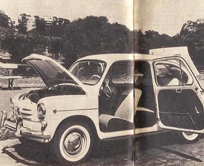 Las versiones del Fiat 600 de Argentina