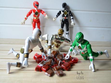 Caramelos de toffe y chocolate