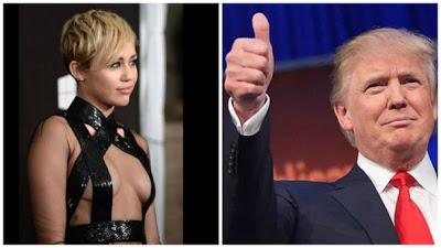 Miley Cyrus dice temer a Donald Trump