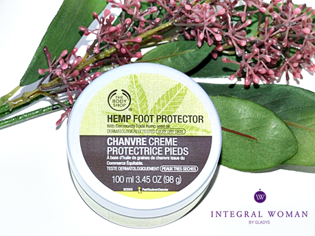 ♥ Crema para pies de cáñamo de The Body Shop