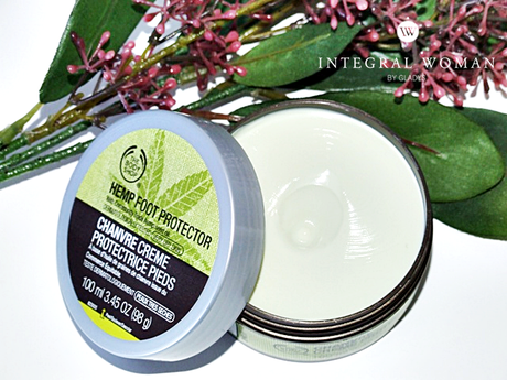 ♥ Crema para pies de cáñamo de The Body Shop