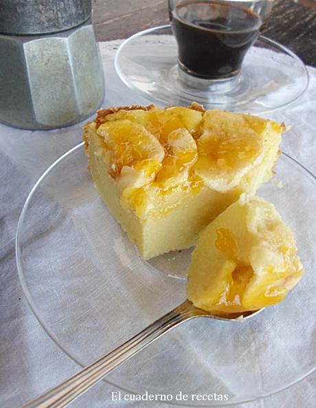Tarta de Manzana Sencillísima { Sin azúcar }