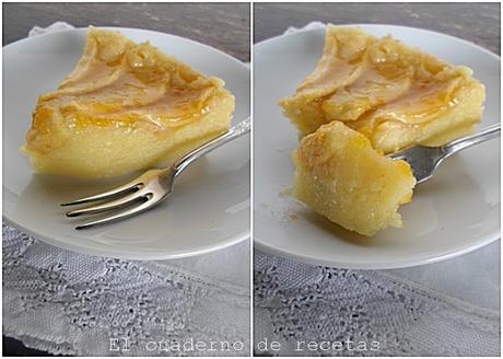 Tarta de Manzana Sencillísima { Sin azúcar }