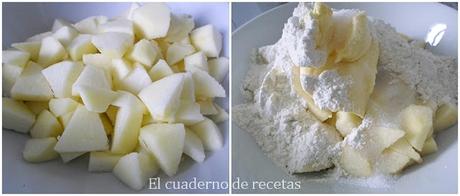 Tarta de Manzana Sencillísima { Sin azúcar }