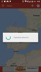Carga del mapa gasolineras