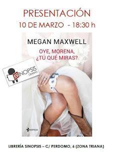 Presentaciones | Megan Maxwell y Alexis Ravelo