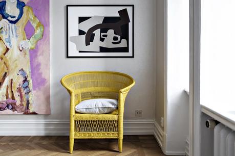 suelos de madera de roble salon de lujo salón comedor nórdico noguchi muebles de diseño nórdico montana estanterías Lujosos muebles de diseño estilo nórdico escandinavo eames blog decoración nórdica 