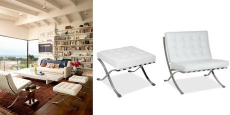 Silla y ottoman Barcelona de Mies van der Rohe en Superestudio.com