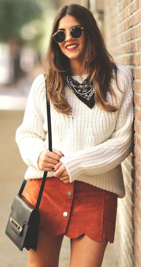 Looks con bandana en el cuello