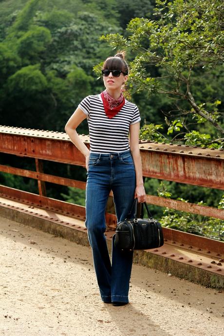 Looks con bandana en el cuello