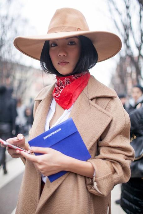 Looks con bandana en el cuello