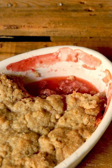 CRUMBLE DE FRESAS