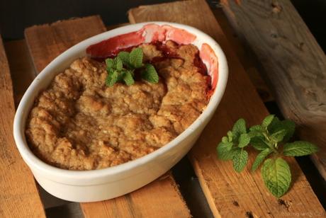 CRUMBLE DE FRESAS