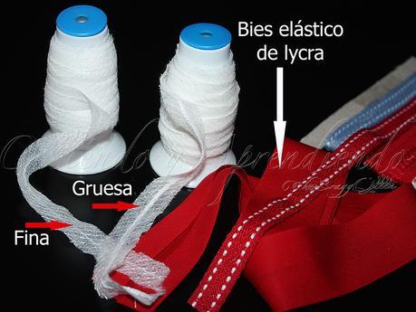 Fliselina Moldeable / Biés elástico de lycra